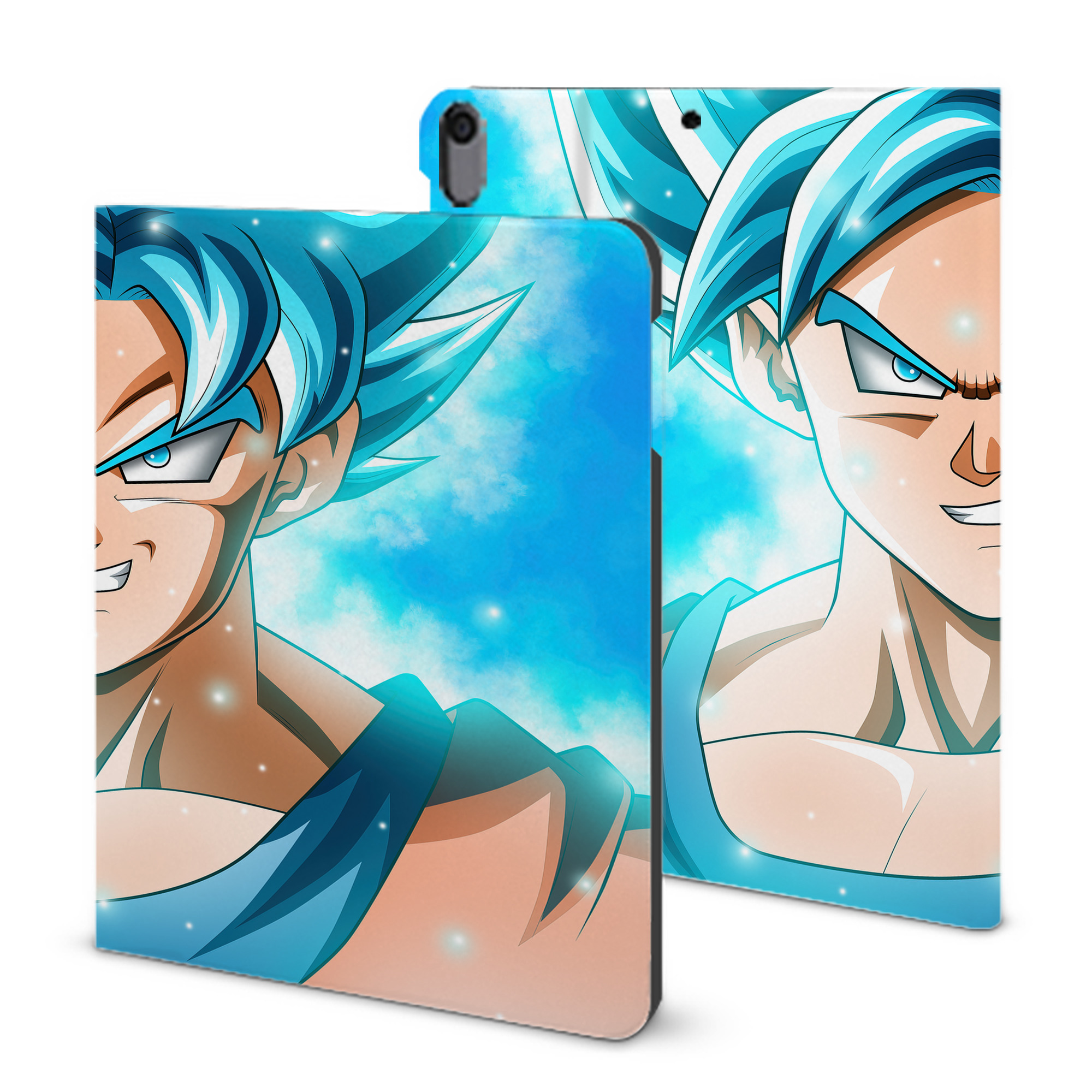 （画像用） ドラゴンボール DRAGON BALL IPad ケース ブック型 PUレザー TPU 耐衝撃 軽量 薄型 ペン収納なし 全面保護 IPad 各モデル対応